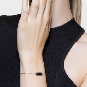 XENOX Armbänder^FRAMED Armband 925/- Sterlingsilber, rhodiniert