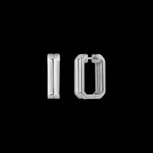 XENOX Ohrringe^FRAMED Ohrringe 925/- Sterlingsilber, 18k Vergoldung