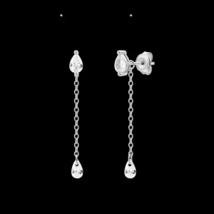 XENOX Ohrringe^GLANCE Ohrringe 925/- Sterlingsilber, rhodiniert