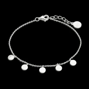 XENOX Armbänder^GRAVUR Armband 925/- Sterlingsilber, rhodiniert