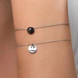 XENOX Armbänder^HAPPY Armband 925/- Sterlingsilber, rhodiniert