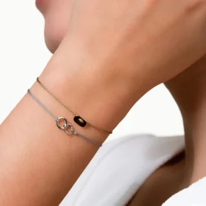 XENOX Armbänder^HAPPY Armband 925/- Sterlingsilber, rhodiniert