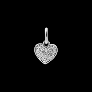XENOX Charms^HERZ Charm 925/- Sterlingsilber, rhodiniert