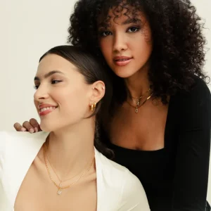 XENOX Charms^I LETTER Charm 925/- Sterlingsilber, 18k Vergoldung