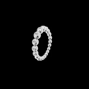 XENOX Ringe^ICY BUBBLE Ring 925/- Sterlingsilber, rhodiniert