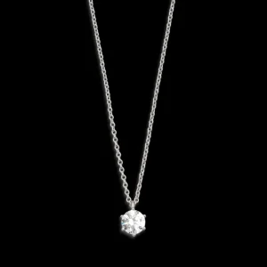 XENOX Halsketten^KRAPPE Halskette 925/- Sterlingsilber, rhodiniert