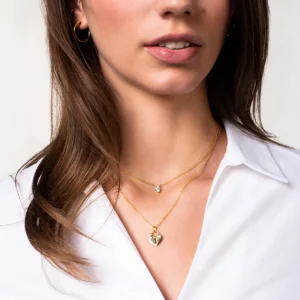 XENOX Halsketten^KRAPPE Halskette 925/- Sterlingsilber, rhodiniert