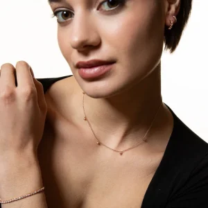 XENOX Halsketten^KRAPPE Halskette 925/- Sterlingsilber, rhodiniert