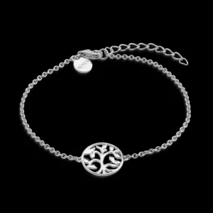 XENOX Armbänder^LEBENSBAUM Armband 925/- Sterlingsilber, rhodiniert