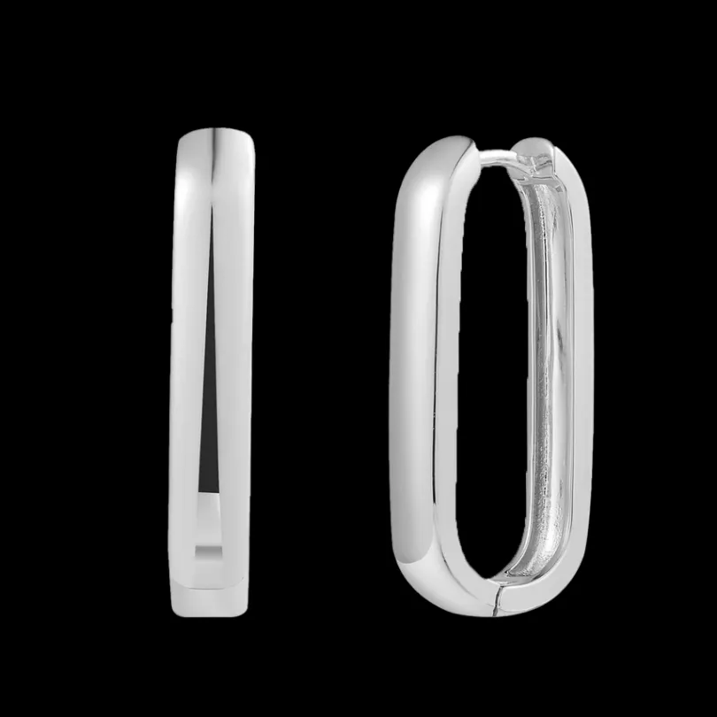 link__large__creolen___st_1.webp XENOX Ohrringe^LINK LARGE Creolen 925/- Sterlingsilber, rhodiniert