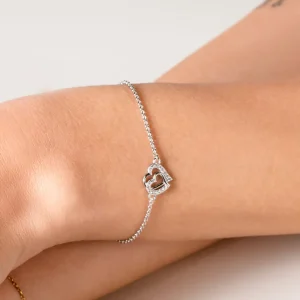 XENOX Armbänder^LOVE STORY Armband 925/- Sterlingsilber, rosé vergoldet roséfarben