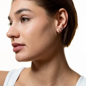 XENOX Ohrringe^LOVE STORY Ohrringe 925/- Sterlingsilber, rhodiniert