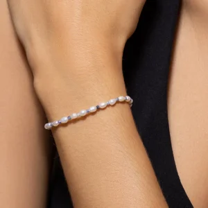 XENOX Armbänder^OCEAN Armband 925/- Sterlingsilber, rhodiniert silberfarben