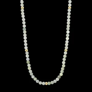 XENOX Halsketten^OCEAN Halskette 925/- Sterlingsilber, 18k Vergoldung goldfarben