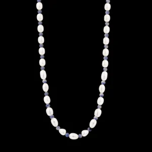 XENOX Halsketten^OCEAN Halskette 925/- Sterlingsilber, rhodiniert silberfarben