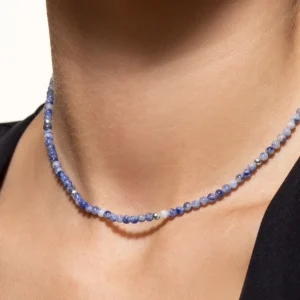 XENOX Halsketten^OCEAN Halskette 925/- Sterlingsilber, rhodiniert silberfarben