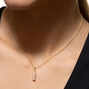 XENOX Halsketten^OCEAN Halskette 925/- Sterlingsilber, 18k Vergoldung goldfarben