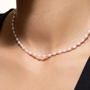 XENOX Halsketten^OCEAN Halskette 925/- Sterlingsilber, rhodiniert silberfarben