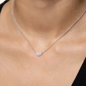 XENOX Halsketten^PACIFIC TREASURES Halskette 925/- Sterlingsilber, rhodiniert