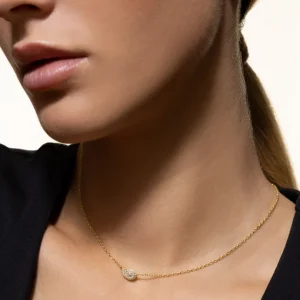 XENOX Halsketten^PACIFIC TREASURES Halskette 925/- Sterlingsilber, rhodiniert