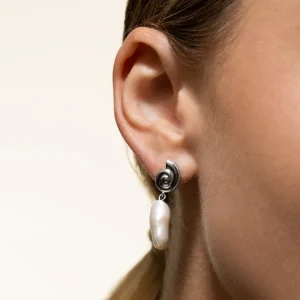 XENOX Ohrringe^PACIFIC TREASURES Ohrringe 925/- Sterlingsilber, rhodiniert