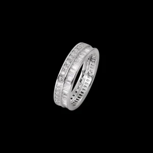 XENOX Partnerringe | Ringe^Partnerring aus 925/- Sterlingsilber mit Zirkonia-Steinen, rhodiniert silberfarben