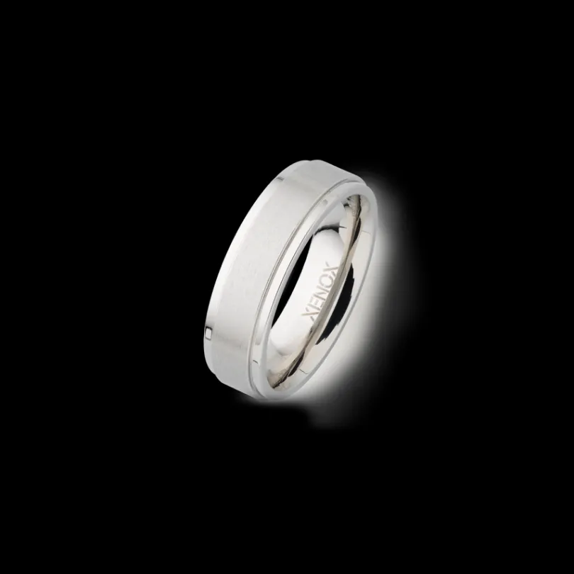 partnerring_aus_edelstahl_0-25.webp XENOX Partnerringe | Ringe^Partnerring aus Edelstahl silberfarben