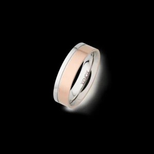 XENOX Partnerringe | Ringe^Partnerring aus Edelstahl roséfarben