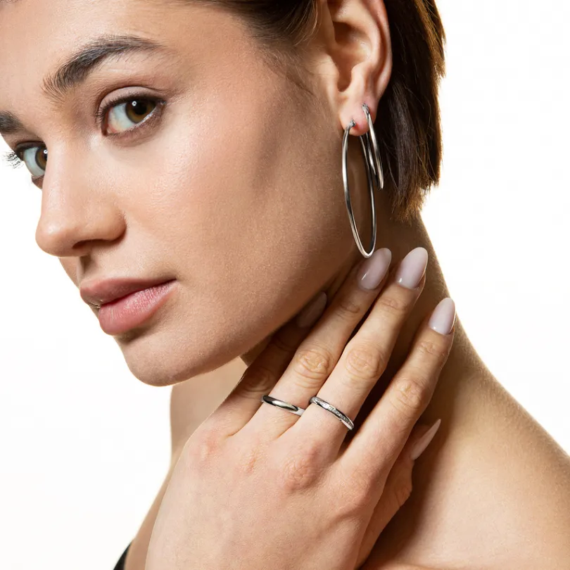 partnerring_aus_edelstahl_2.webp XENOX Ringe | Partnerringe^Partnerring aus Edelstahl silberfarben