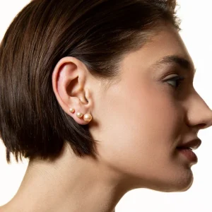 XENOX Ohrringe^PEARL Ohrringe 925/- Sterlingsilber, rhodiniert silberfarben