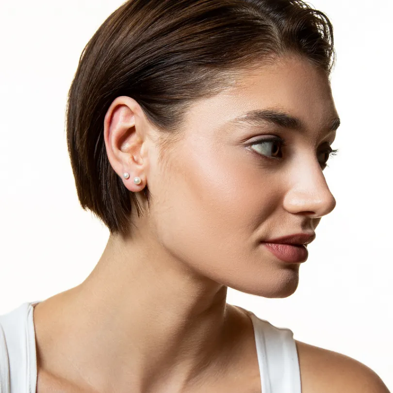 pearl_ohrringe__sterlings_2-4.webp XENOX Ohrringe^PEARL Ohrringe 925/- Sterlingsilber, rhodiniert silberfarben