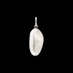 XENOX Charms^PERLE Charm 925/- Sterlingsilber, rhodiniert
