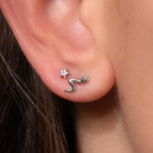 XENOX Piercings^PIERCING 925/- Sterlingsilber, rhodiniert