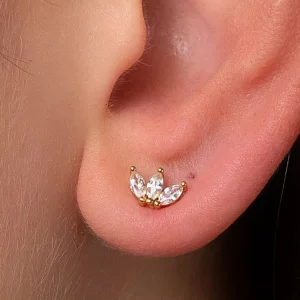 XENOX Piercings^PIERCING 925/- Sterlingsilber, rhodiniert