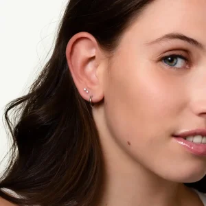 XENOX Piercings^PIERCING 925/- Sterlingsilber, rhodiniert