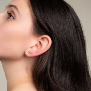 XENOX Piercings^PIERCING Auge 925/- Sterlingsilber, rhodiniert