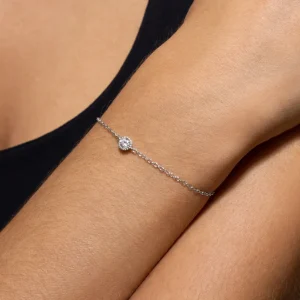 XENOX Armbänder^PURE ESSENTIALS Armband 925/- Sterlingsilber, rhodiniert