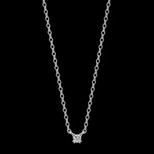 XENOX Halsketten^PURE ESSENTIALS Halskette 925/- Sterlingsilber, rhodiniert