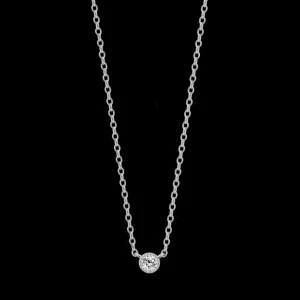 XENOX Halsketten^PURE ESSENTIALS Halskette 925/- Sterlingsilber, rhodiniert