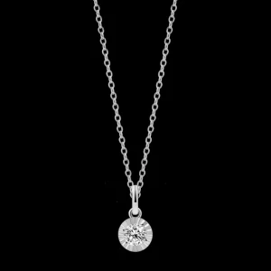 XENOX Halsketten^PURE ESSENTIALS Halskette 925/- Sterlingsilber, rhodiniert