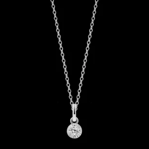 XENOX Halsketten^PURE ESSENTIALS Halskette 925/- Sterlingsilber, rhodiniert