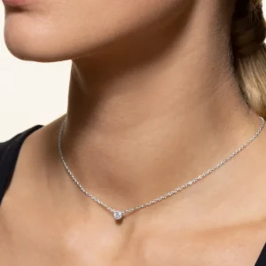 XENOX Halsketten^PURE ESSENTIALS Halskette 925/- Sterlingsilber, rhodiniert