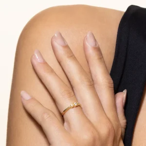 XENOX Ringe^PURE ESSENTIALS Ring 925/- Sterlingsilber, rhodiniert