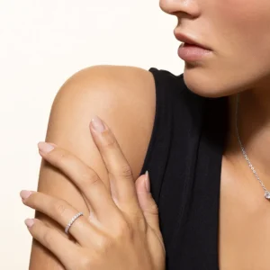 XENOX Ringe^PURE ESSENTIALS Ring 925/- Sterlingsilber, rhodiniert