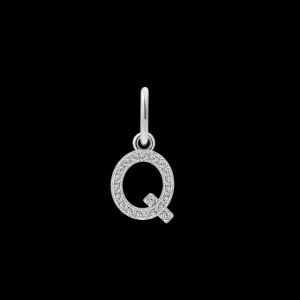 XENOX Charms^Q LETTER Charm 925/- Sterlingsilber, 18k Vergoldung