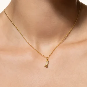 XENOX Charms^RAKETE Charm 925/- Sterlingsilber, 18k Vergoldung goldfarben