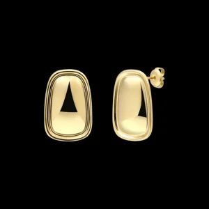 XENOX Ohrringe^ROME Ohrringe aus Edelstahl, silberfarben beschichtet