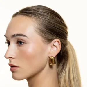 XENOX Ohrringe^ROME Ohrringe aus Edelstahl, silberfarben beschichtet