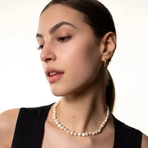 XENOX Halsketten^SAN DIEGO Halskette 925/- Sterlingsilber, 18k Vergoldung goldfarben