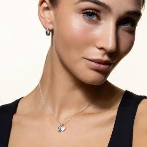 XENOX Charms^SCHLEIFE Charm 925/- Sterlingsilber, rhodiniert